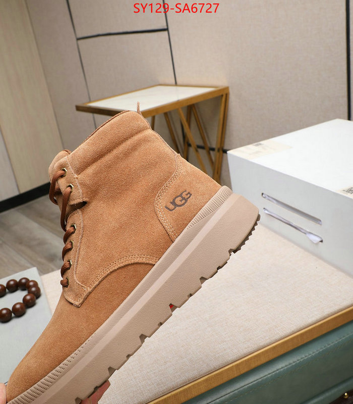 Men Shoes-UGG how to buy replica shop ID: SA6727 $: 129USD