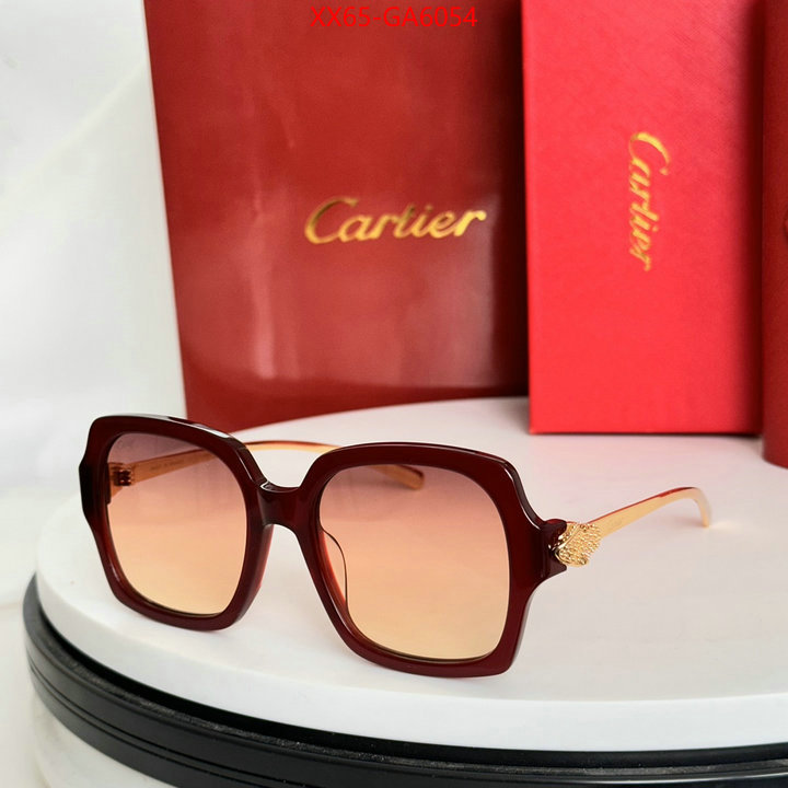 Glasses-Cartier how to buy replcia ID: GA6054 $: 65USD