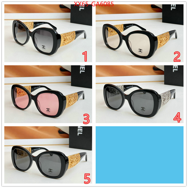 Glasses-Chanel buy best quality replica ID: GA6085 $: 65USD