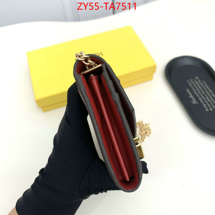 Fendi Bags(4A)-Wallet- the highest quality fake ID: TA7511 $: 55USD,