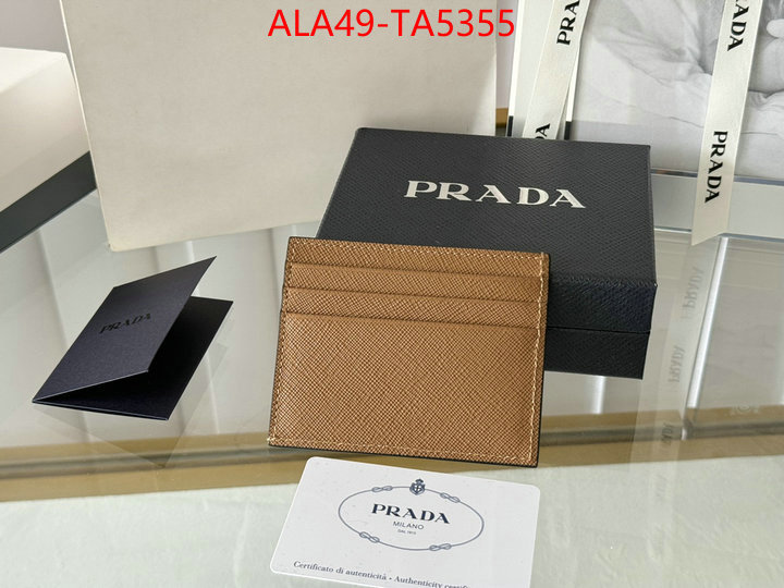 Prada Bags(TOP)-Wallet top brands like ID: TA5355 $: 49USD,