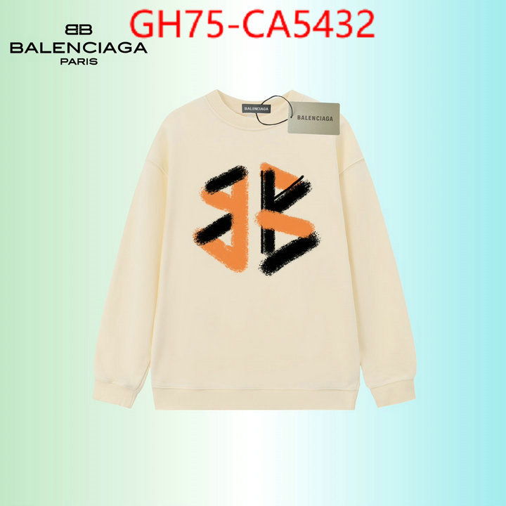 Clothing-Balenciaga buy high-quality fake ID: CA5432 $: 75USD