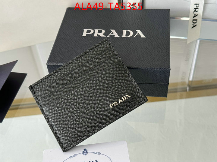 Prada Bags(TOP)-Wallet top brands like ID: TA5355 $: 49USD,