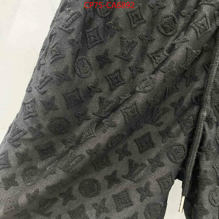 Clothing-LV 7 star quality designer replica ID: CA6892 $: 75USD