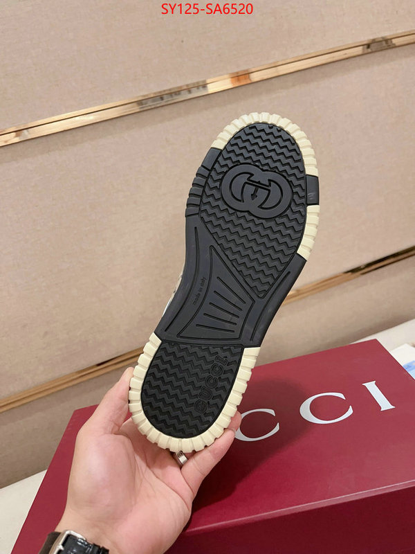 Men Shoes-Gucci 2024 luxury replicas ID: SA6520 $: 125USD