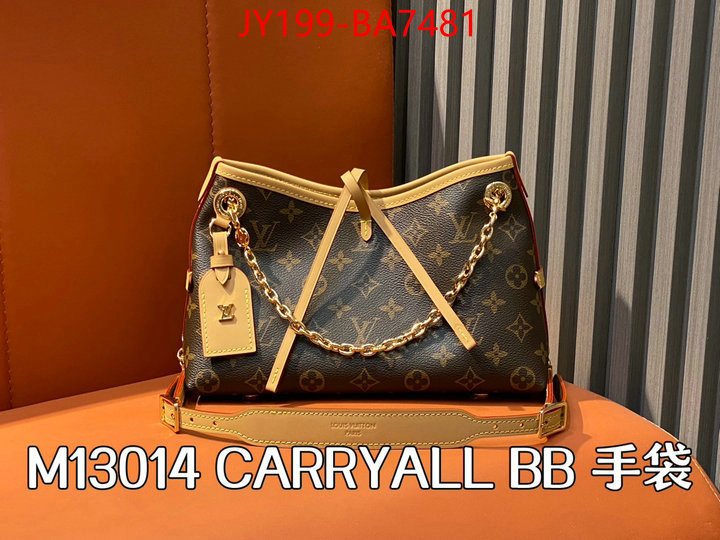 LV Bags(TOP)-Handbag Collection- is it illegal to buy dupe ID: BA7481 $: 199USD,