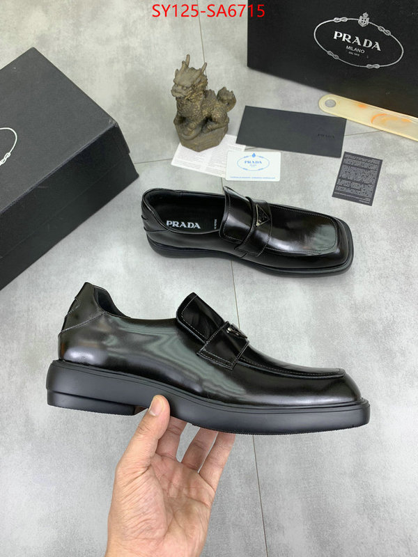 Men shoes-Prada aaaaa+ replica ID: SA6715 $: 125USD