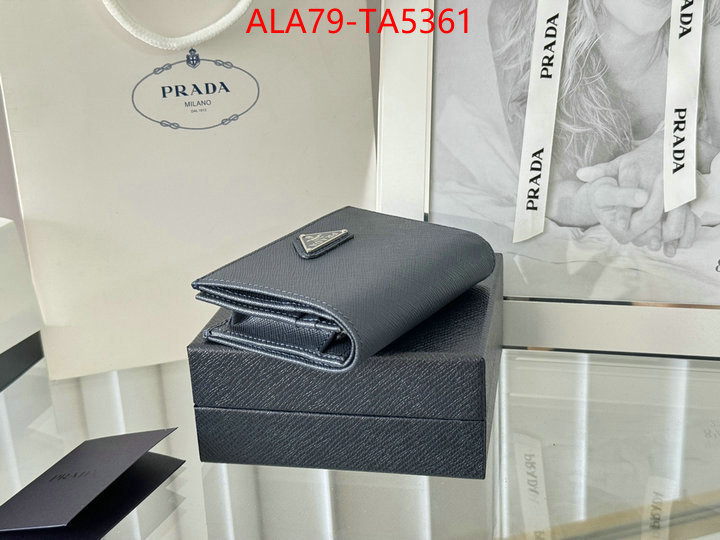 Prada Bags(TOP)-Wallet is it illegal to buy dupe ID: TA5361 $: 79USD,