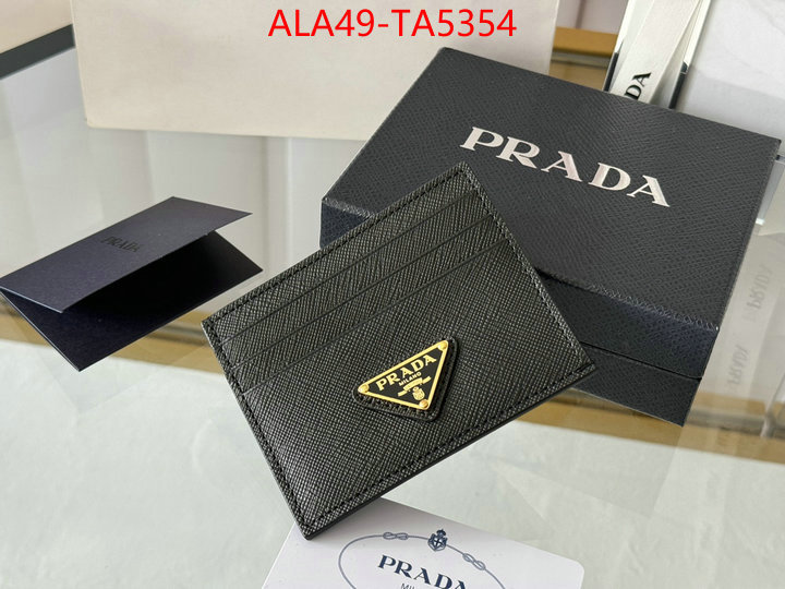 Prada Bags(TOP)-Wallet where to buy the best replica ID: TA5354 $: 49USD,