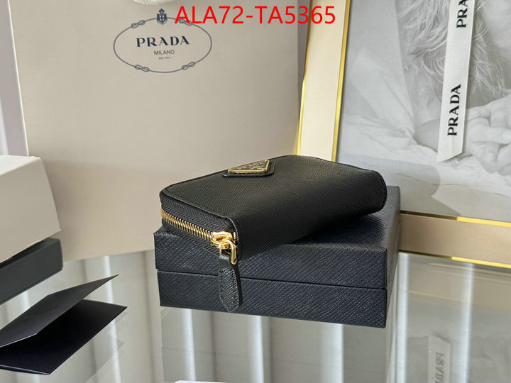 Prada Bags(TOP)-Wallet mirror copy luxury ID: TA5365 $: 72USD,