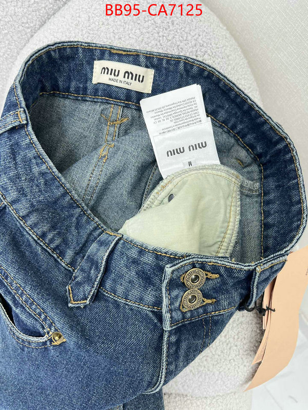 Clothing-MIU MIU sell online luxury designer ID: CA7125 $: 95USD