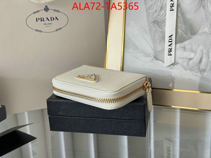 Prada Bags(TOP)-Wallet mirror copy luxury ID: TA5365 $: 72USD,