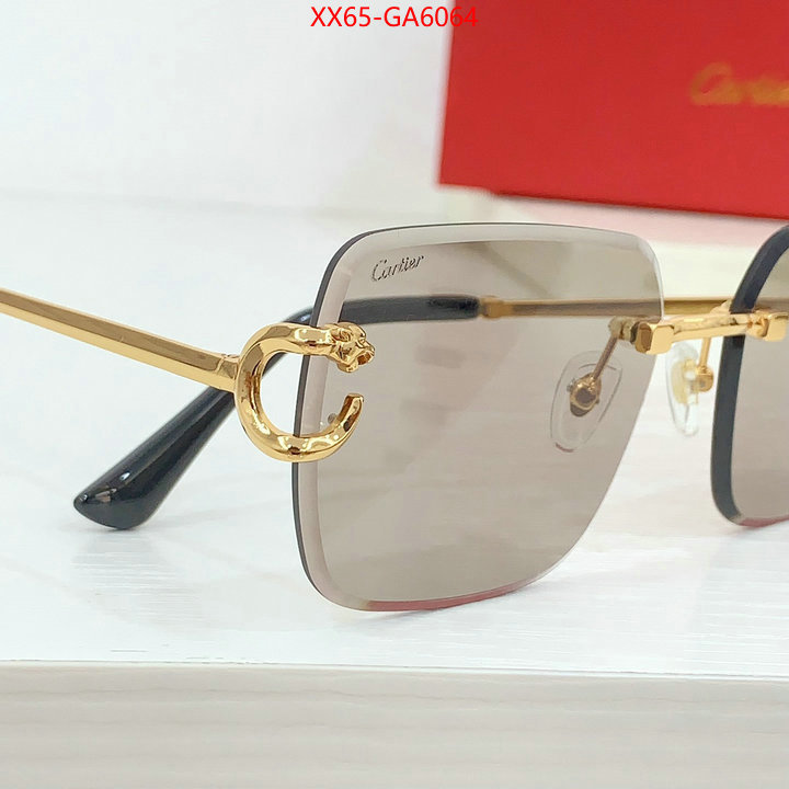 Glasses-Cartier how to buy replcia ID: GA6064 $: 65USD