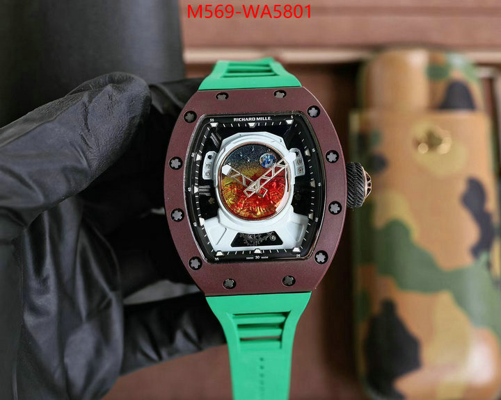 Watch(TOP)-Richard Mille best luxury replica ID: WA5801 $: 569USD