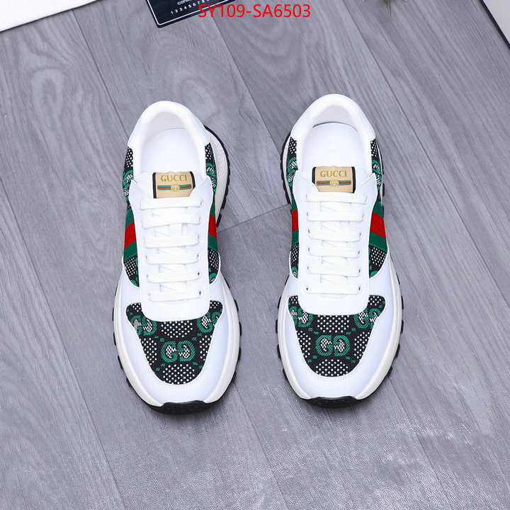 Men Shoes-Gucci buy 2024 replica ID: SA6503 $: 109USD