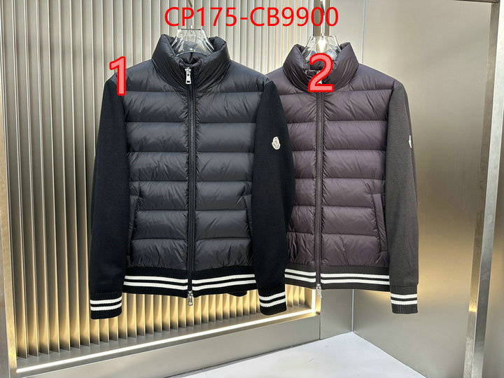 Down jacket Men-Moncler top fake designer ID: CB9900 $: 175USD