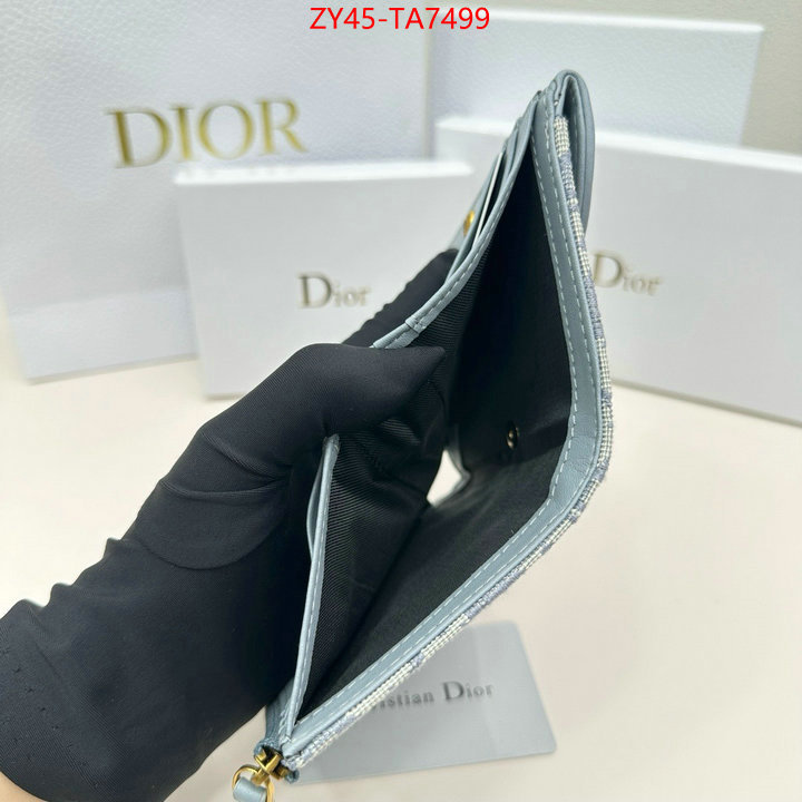 Dior Bags(4A)-Wallet- best ID: TA7499 $: 45USD,