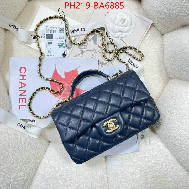 Chanel Bags(TOP)-Crossbody- fake high quality ID: BA6885 $: 219USD,