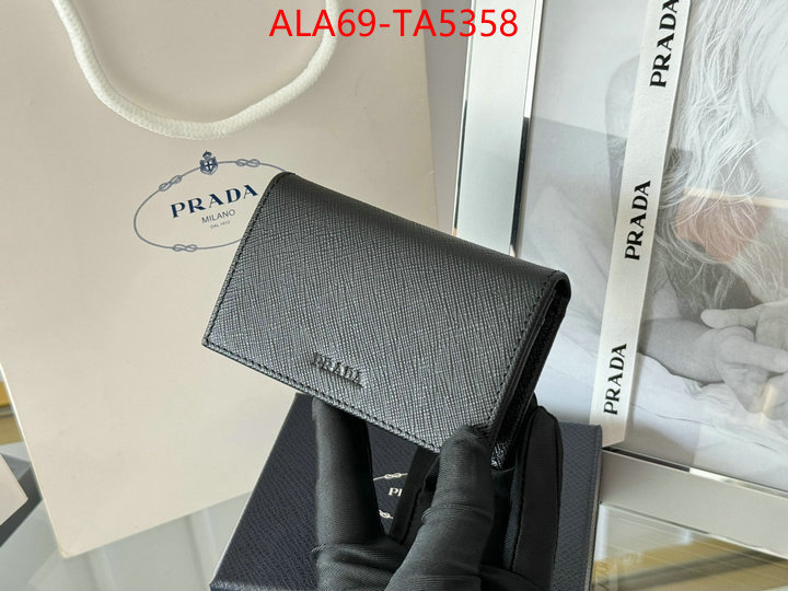 Prada Bags(TOP)-Wallet good quality replica ID: TA5358 $: 69USD,