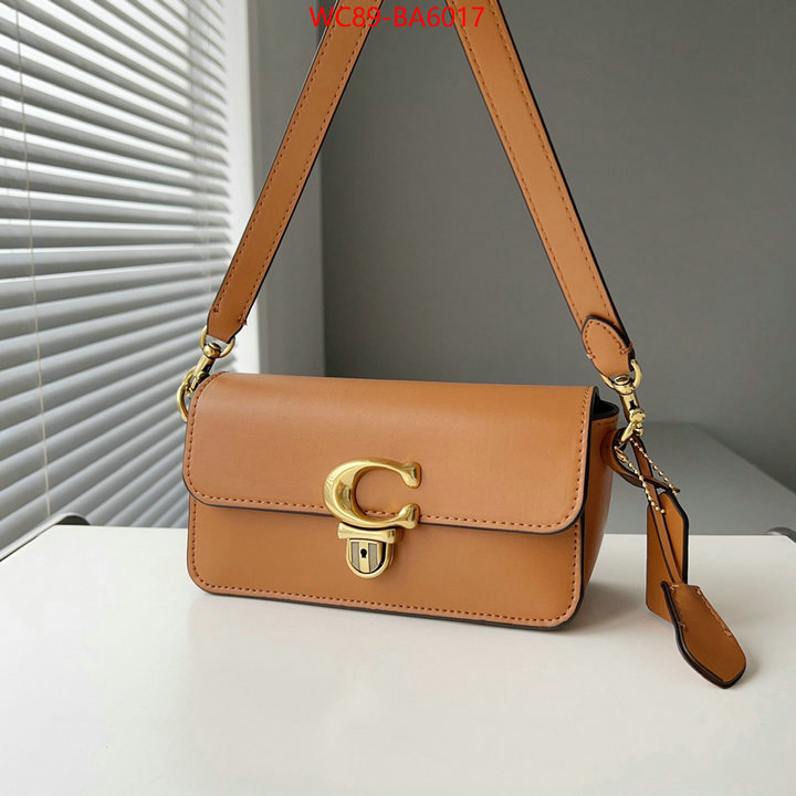 Coach Bags(4A)-Crossbody- best fake ID: BA6017 $: 89USD,