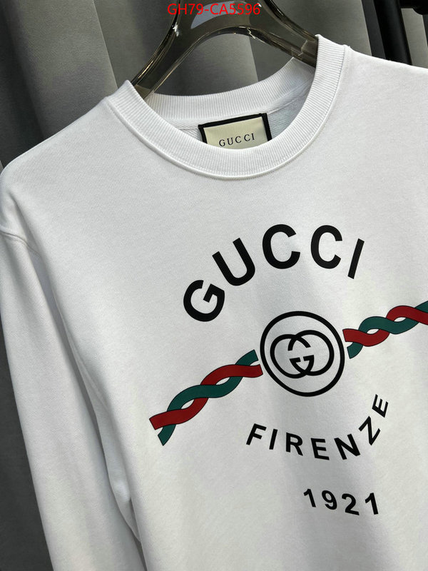 Clothing-Gucci buying replica ID: CA5596 $: 79USD