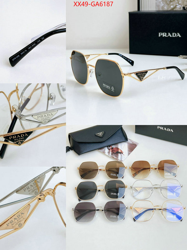 Glasses-Prada replica every designer ID: GA6187 $: 49USD