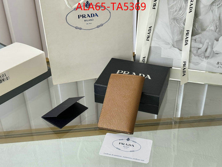 Prada Bags(TOP)-Wallet 2024 aaaaa replica customize ID: TA5369 $: 65USD,