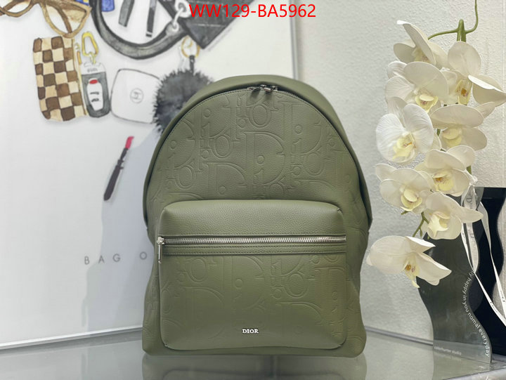 Dior Bags(4A)-Backpack- fake designer ID: BA5962