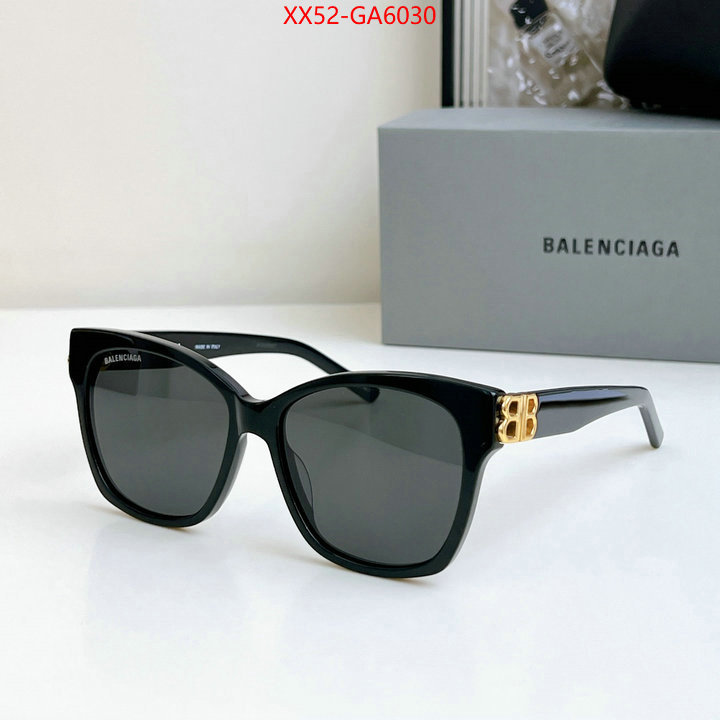 Glasses-Balenciaga 2024 replica ID: GA6030 $: 52USD