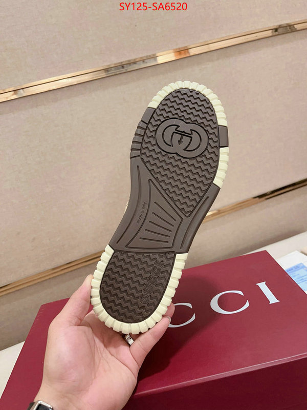 Men Shoes-Gucci 2024 luxury replicas ID: SA6520 $: 125USD