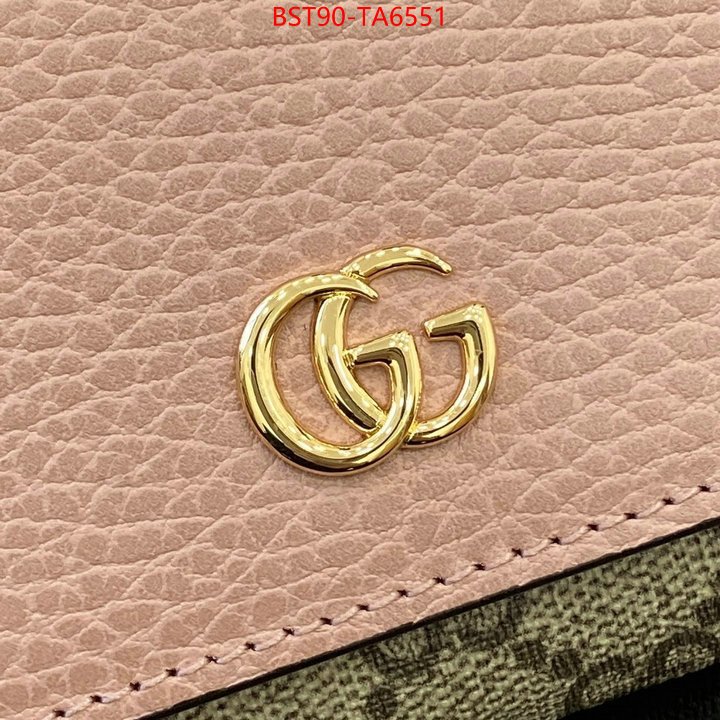 Gucci Bags(TOP)-Wallet- replica 1:1 high quality ID: TA6551 $: 90USD,