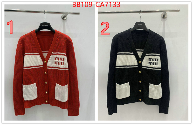 Clothing-MIU MIU buy best high-quality ID: CA7133 $: 109USD