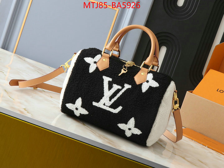 LV Bags(4A)-Speedy- buy best high-quality ID: BA5926 $: 85USD,