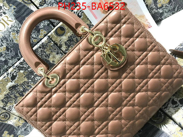 Dior Bags(TOP)-Lady- mirror copy luxury ID: BA6532 $: 235USD,