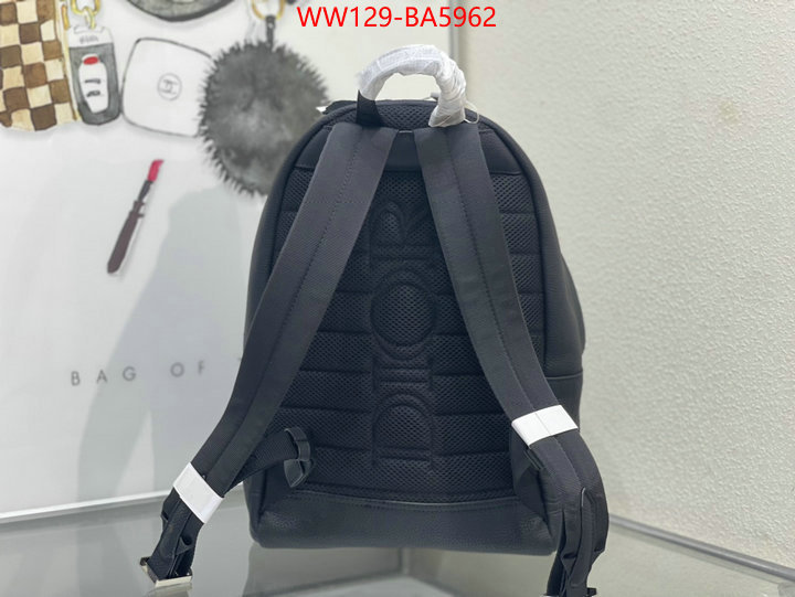 Dior Bags(4A)-Backpack- fake designer ID: BA5962