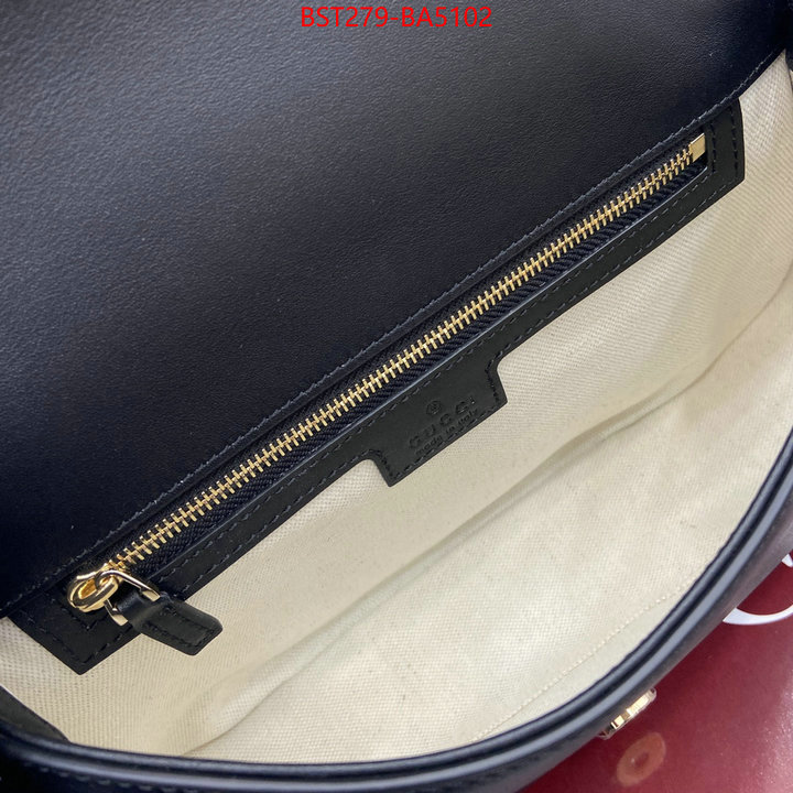 Gucci Bags(TOP)-Crossbody- new designer replica ID: BA5102 $: 279USD,