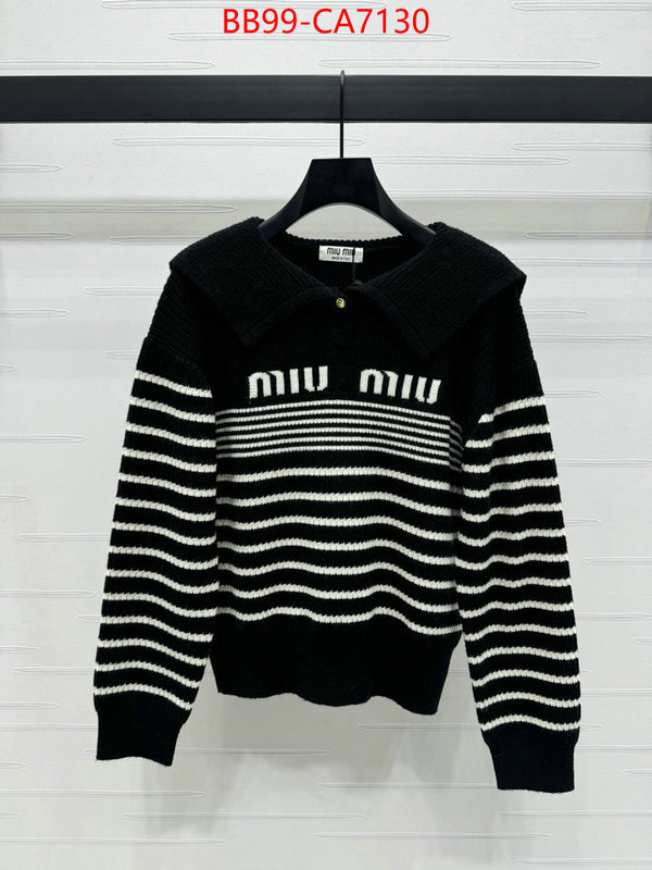 Clothing-MIU MIU top quality website ID: CA7130 $: 99USD