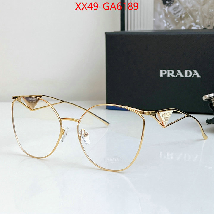 Glasses-Prada high quality ID: GA6189 $: 49USD