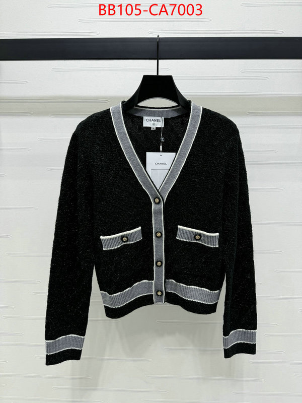 Clothing-Chanel online store ID: CA7003 $: 105USD