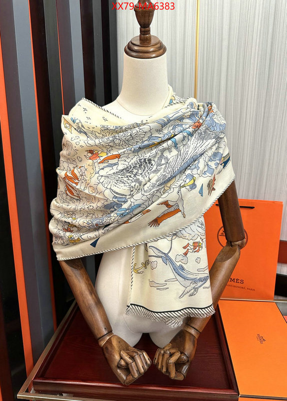 Scarf-Hermes fashion designer ID: MA6383 $: 79USD