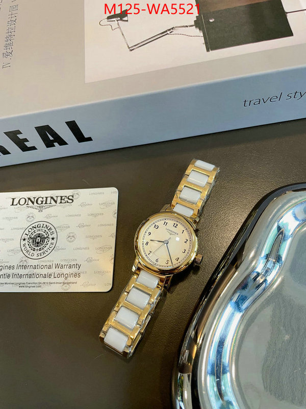 Watch(4A)-Longines luxury fashion replica designers ID: WA5521 $: 125USD