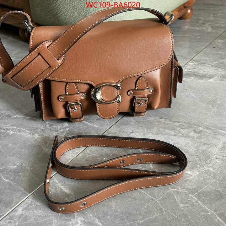 Coach Bags(4A)-Crossbody- top quality ID: BA6020 $: 109USD,