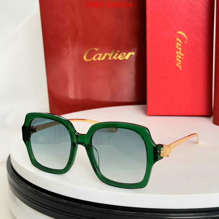 Glasses-Cartier how to buy replcia ID: GA6054 $: 65USD