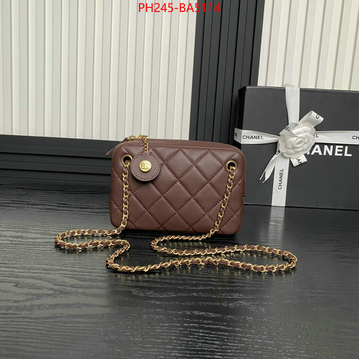 Chanel Bags(TOP)-Crossbody- where can i buy the best quality ID: BA5114 $: 245USD,