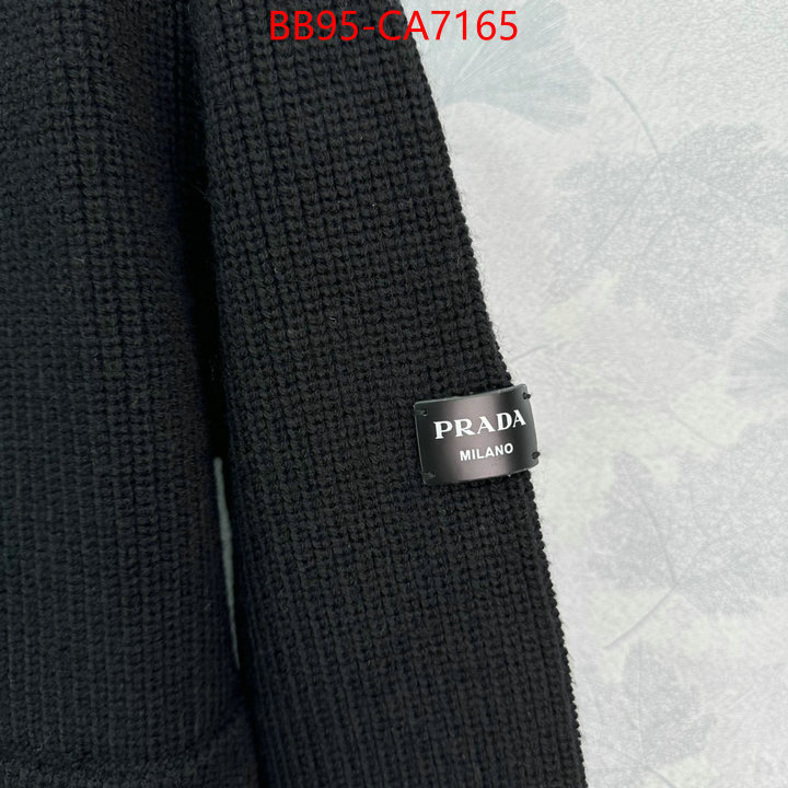 Clothing-Prada designer high replica ID: CA7165 $: 95USD