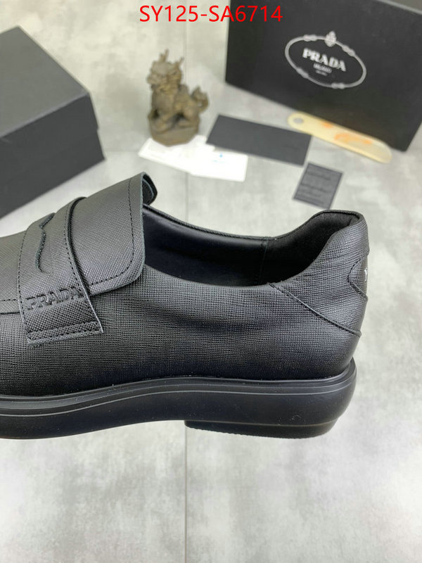 Men shoes-Prada fake cheap best online ID: SA6714 $: 125USD