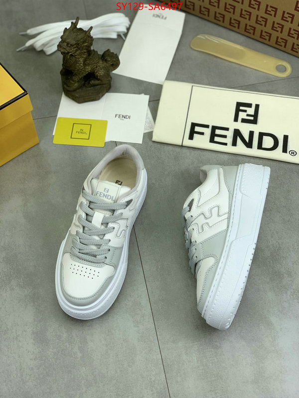 Men Shoes-Fendi top grade ID: SA6497 $: 129USD