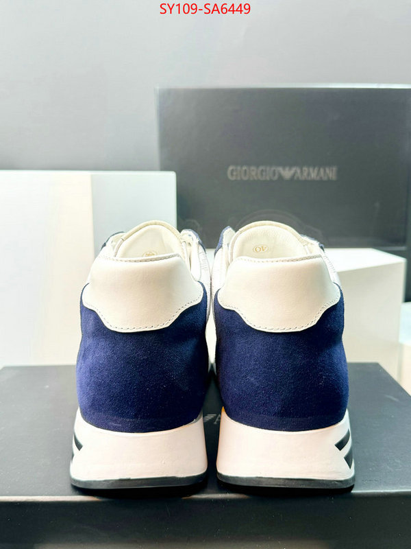 Men shoes-Armani how can i find replica ID: SA6449 $: 109USD