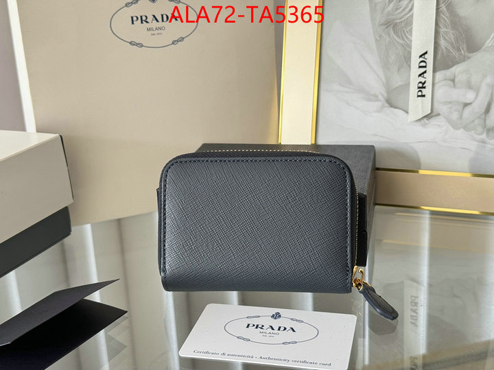 Prada Bags(TOP)-Wallet mirror copy luxury ID: TA5365 $: 72USD,