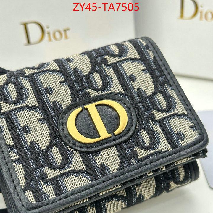 Dior Bags(4A)-Wallet- wholesale ID: TA7505 $: 45USD,